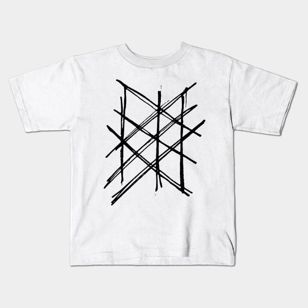 Dark and Gritty Web of Wyrd Kids T-Shirt by MacSquiddles